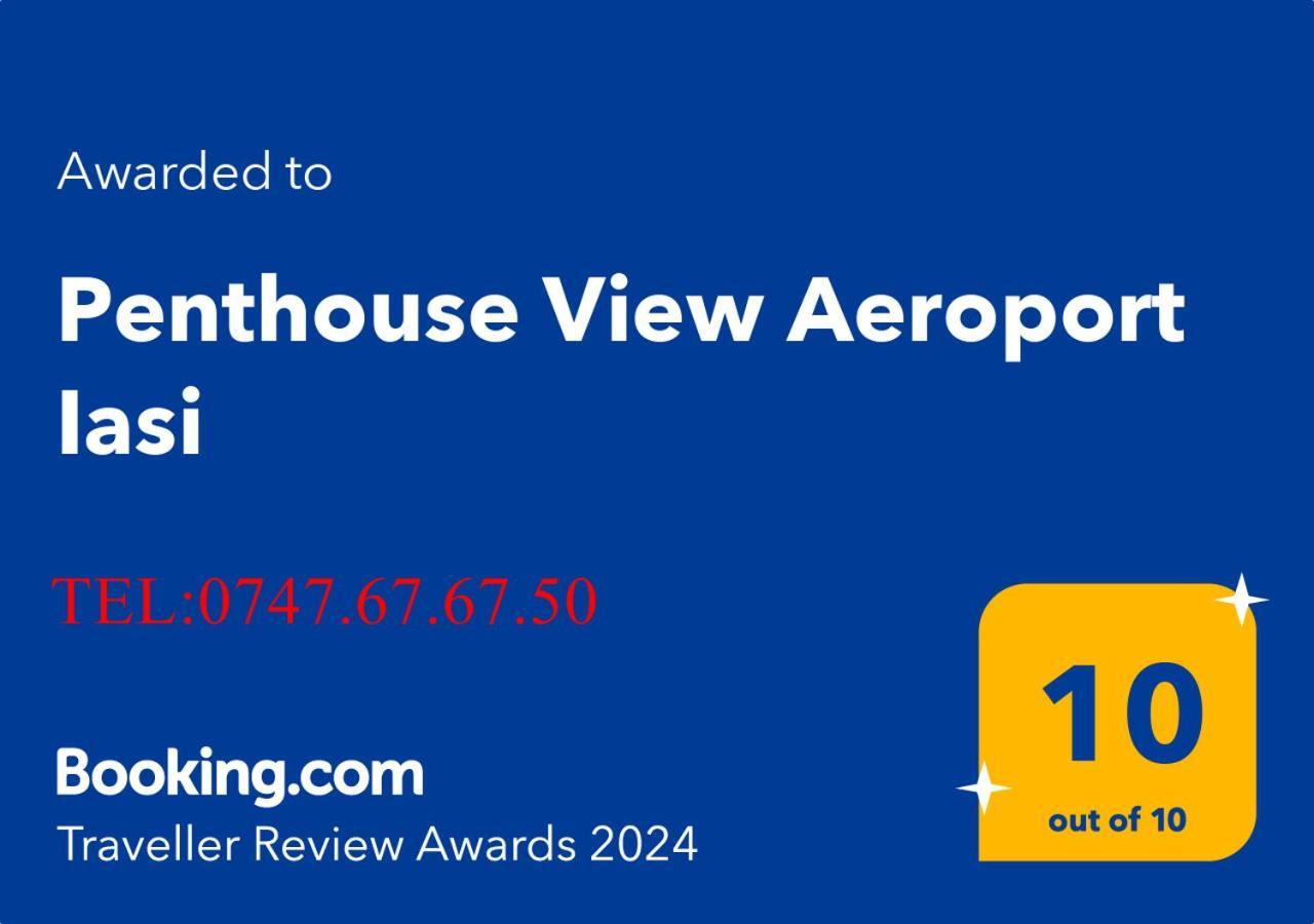 Penthouse View Aeroport Iasi 2 Apartment Ngoại thất bức ảnh